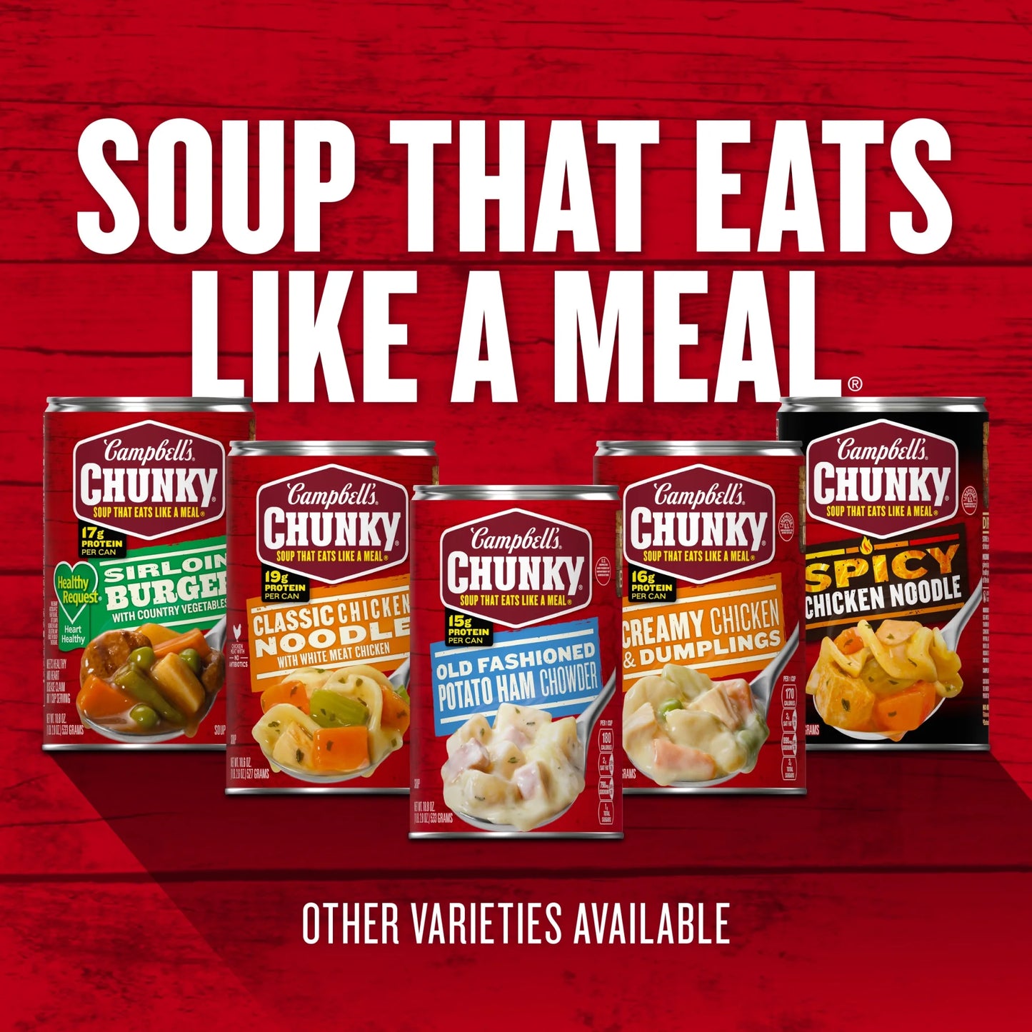 Campbell's Chunky Soup, Ready to Serve New England Clam Chowder, 18.8 oz Can