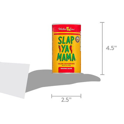 Slap Ya Mama Original Blend Cajun Seasoning, 8 oz Canister – Bold Louisiana-Style Spice for Everyday Cooking