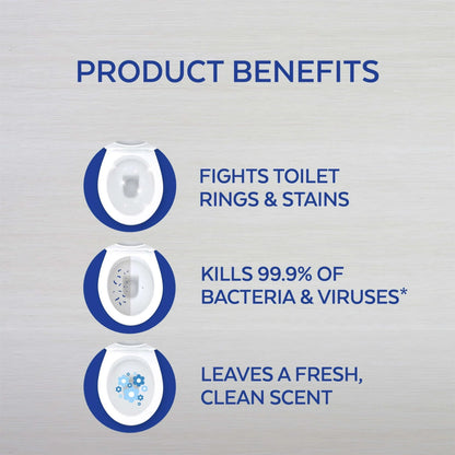 Lysol Cleaning and and Disinfecting Toilet Bowl Gel, Removes Lime and Rust, Liquid, 24oz